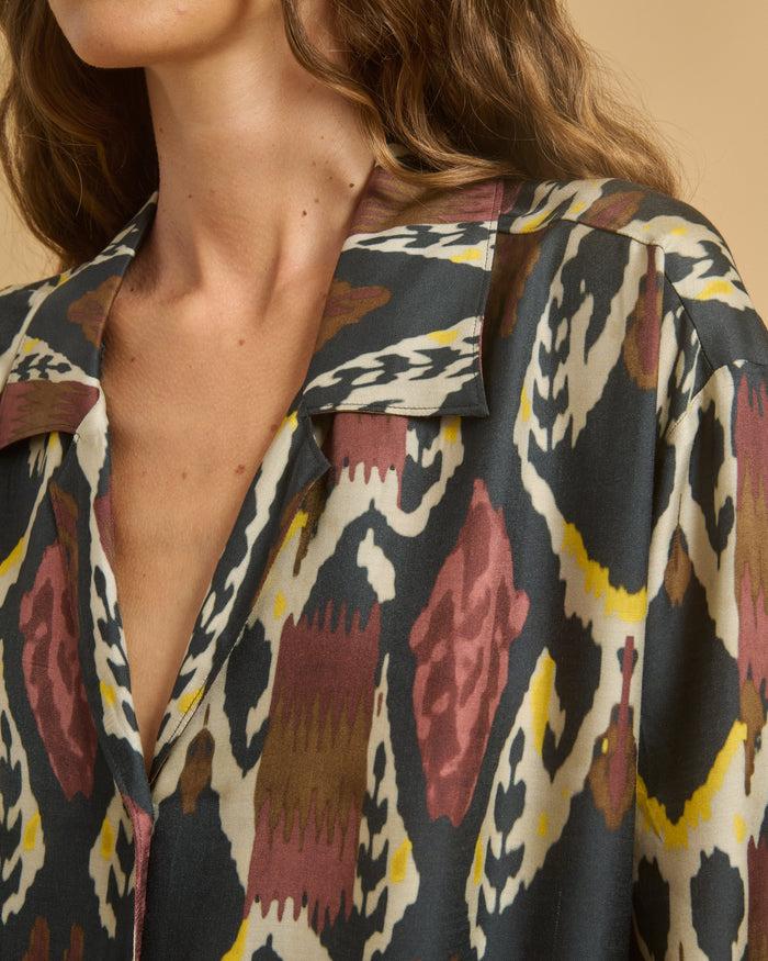 Diega CHEMISE CATANA 2 NAVY PRUNE FOG