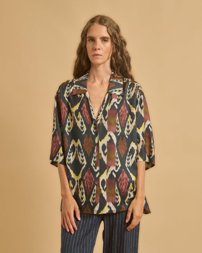 diega CHEMISE CATANA 2 NAVY PRUNE FOG