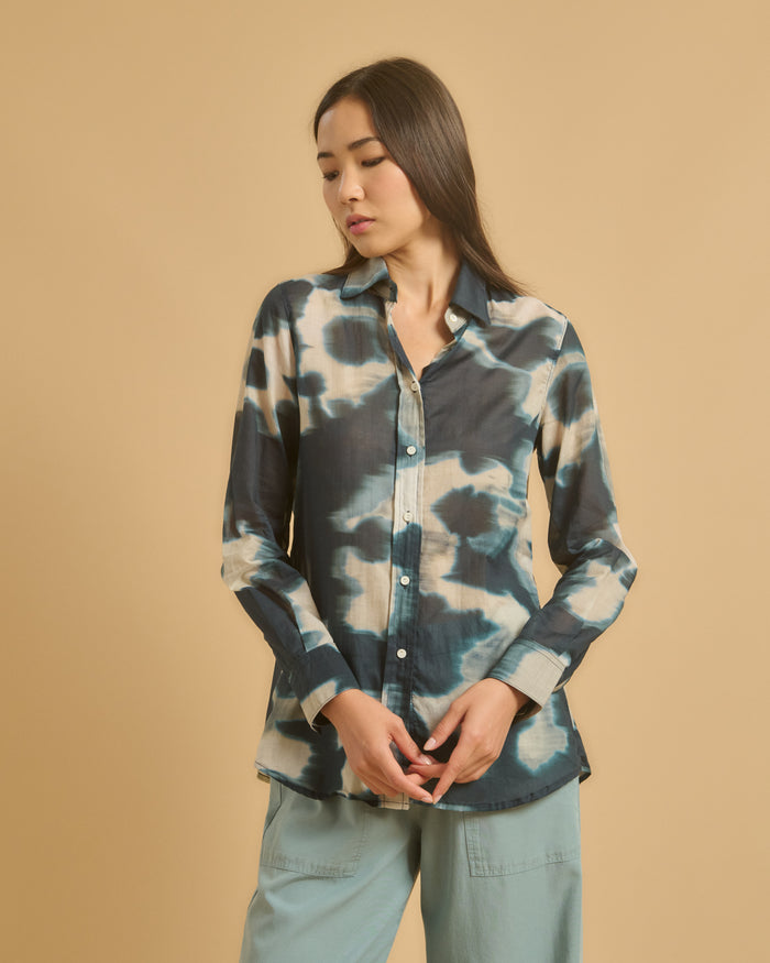 diega CHEMISE CEZA 1 BLEU ECRU