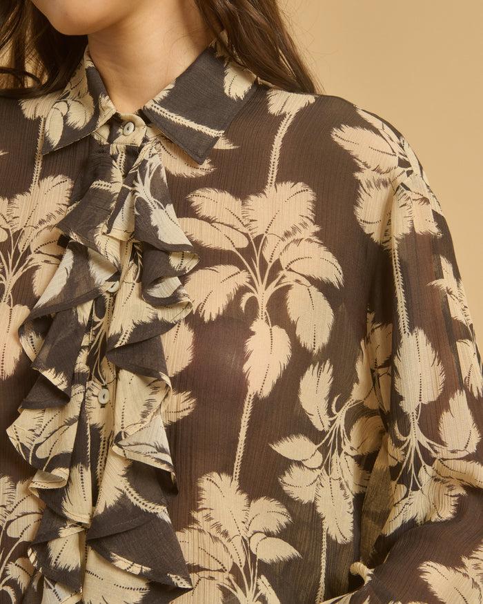 Diega CHEMISE CIANTA 3 CHOCO ECRU