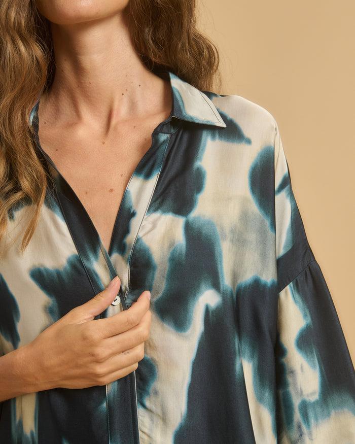 Diega CHEMISE CLARA 1 BLEU ECRU