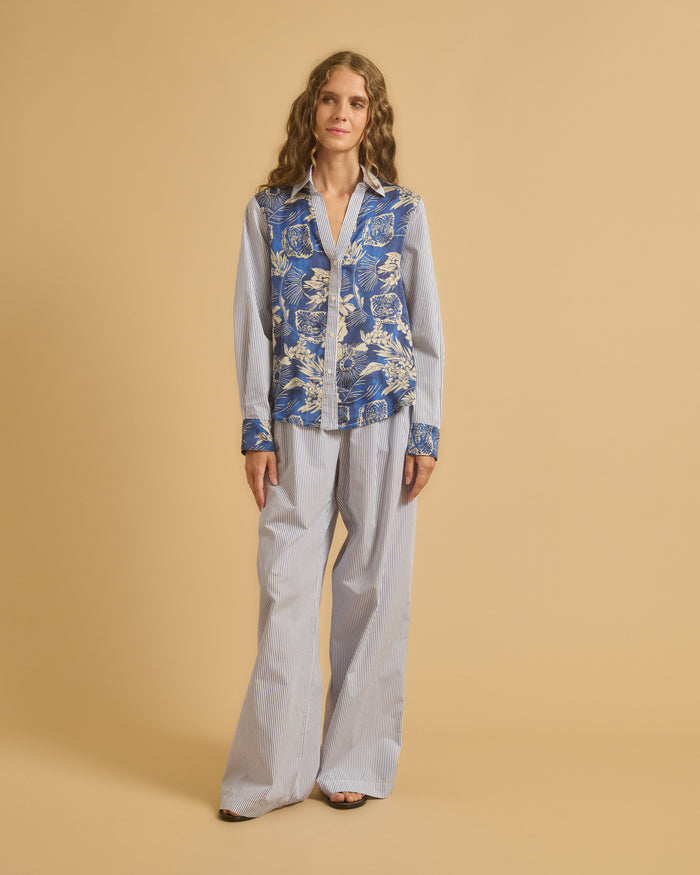 Diega CHEMISE CLIDA 1 BLEU BLANC