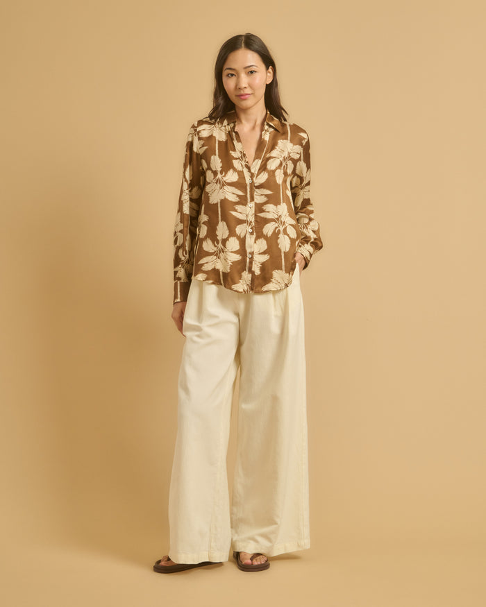 Diega CHEMISE CLIDA 2 CAMEL ECRU