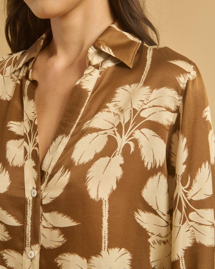 Diega CHEMISE CLIDA 2 CAMEL ECRU