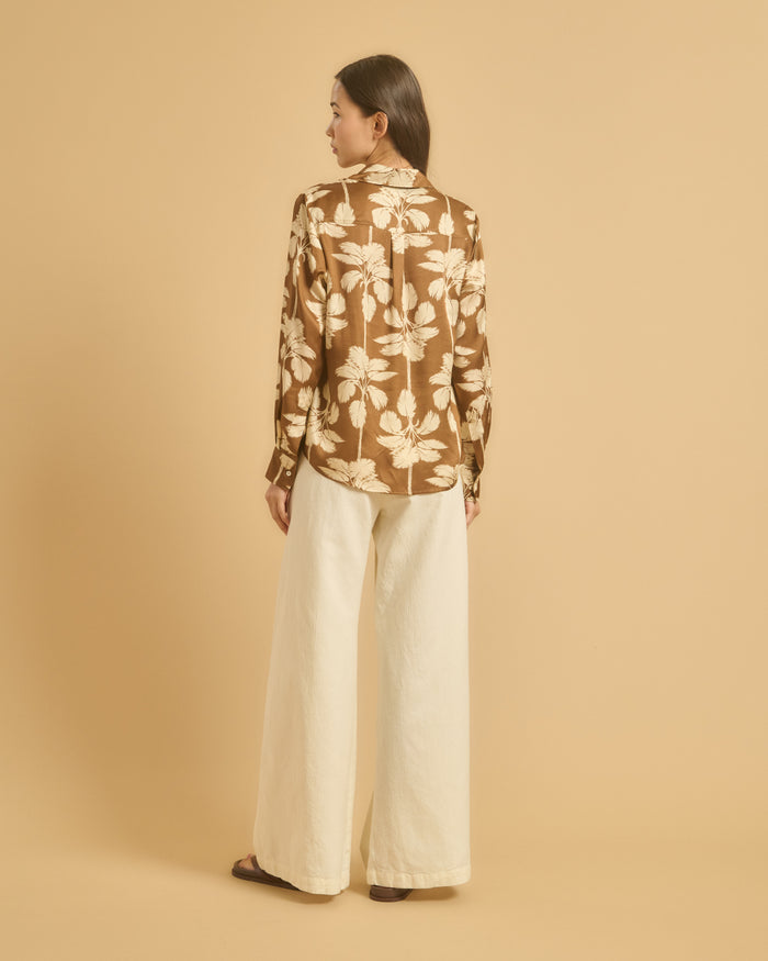 Diega CHEMISE CLIDA 2 CAMEL ECRU