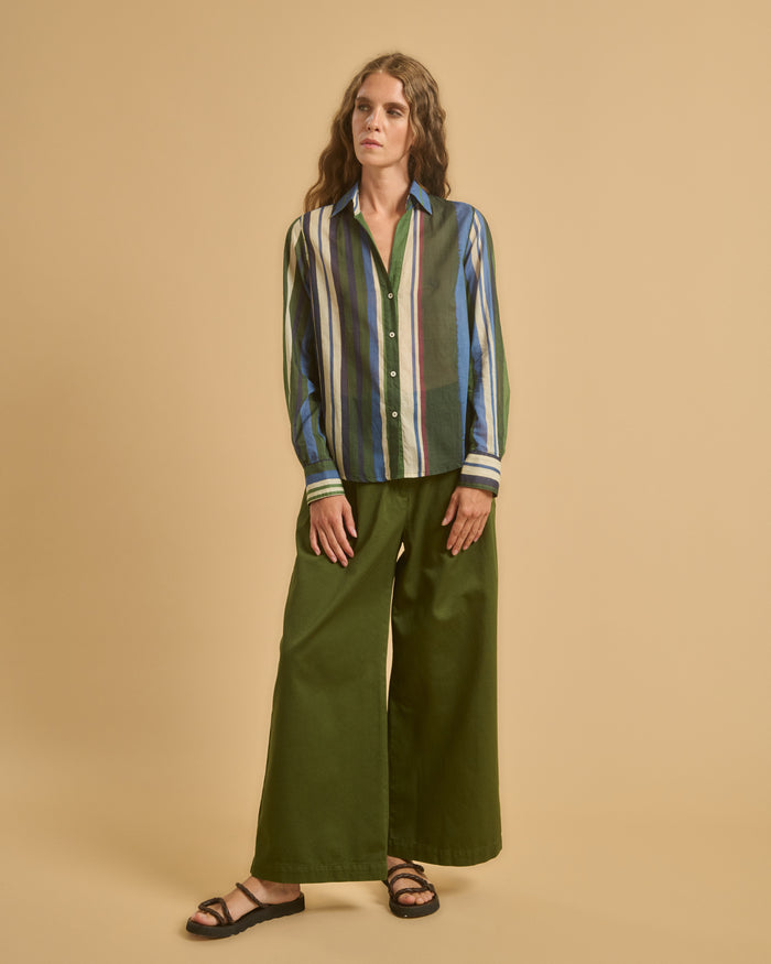 Diega CHEMISE CLIDA 2 VERT BLEU FOG