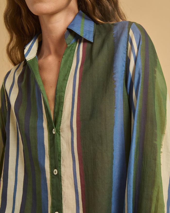 Diega CHEMISE CLIDA 2 VERT BLEU FOG