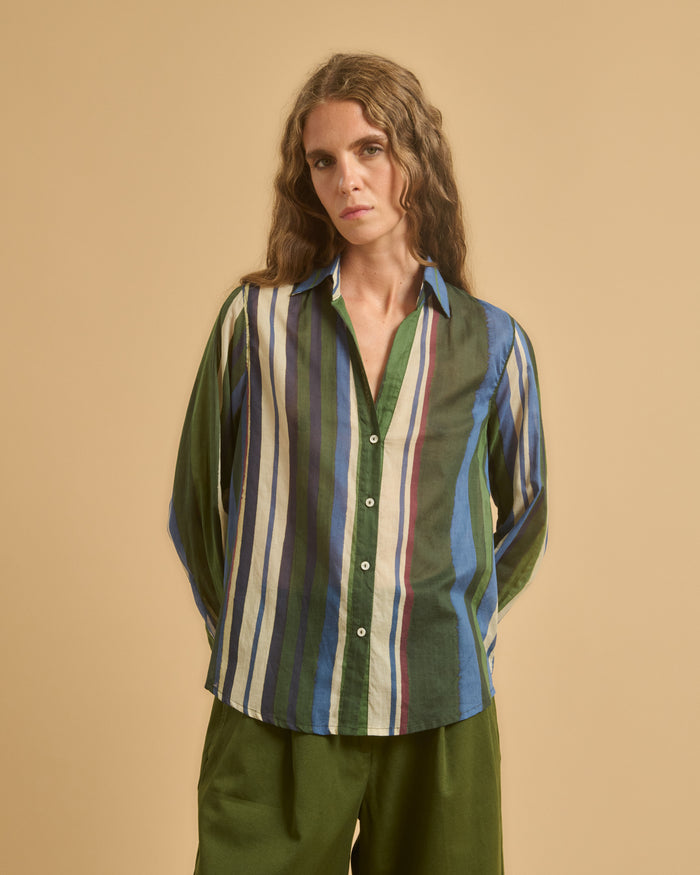 diega CHEMISE CLIDA 2 VERT BLEU FOG