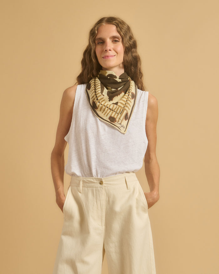 diega FOULARD FAREO 1 CAMEL