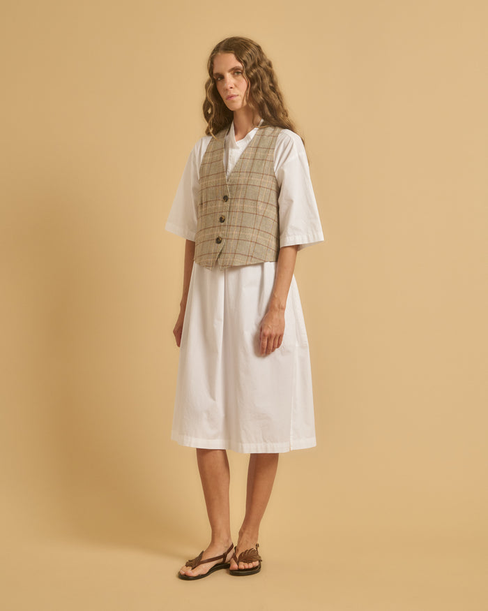 Diega GILET GAYO 1 CAMEL ECRU