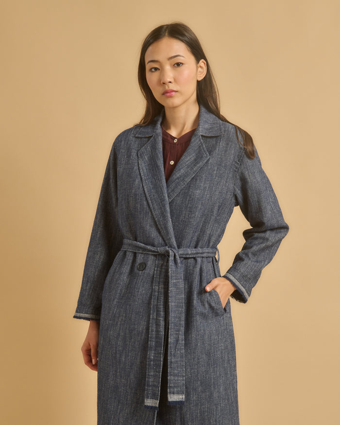 Diega MANTEAU MANIKO 1 BLEU