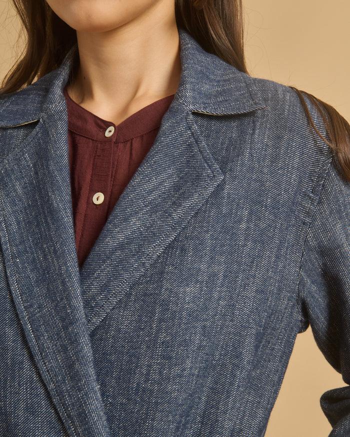 Diega MANTEAU MANIKO 1 BLEU