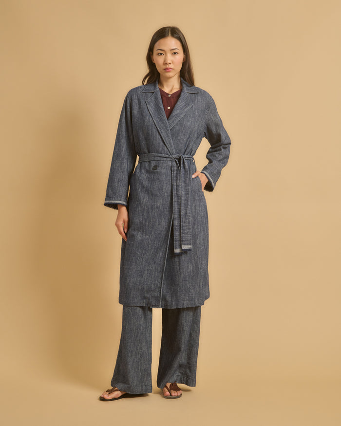 diega MANTEAU MANIKO 1 BLEU