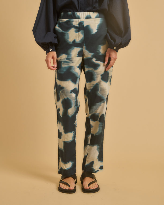 Diega PANTALON PACIFIO 1 BLEU ECRU