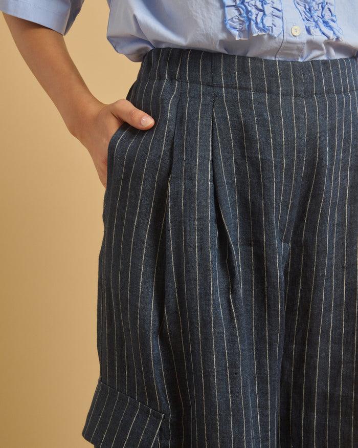 Diega PANTALON PACO 1 BLEU BLANC