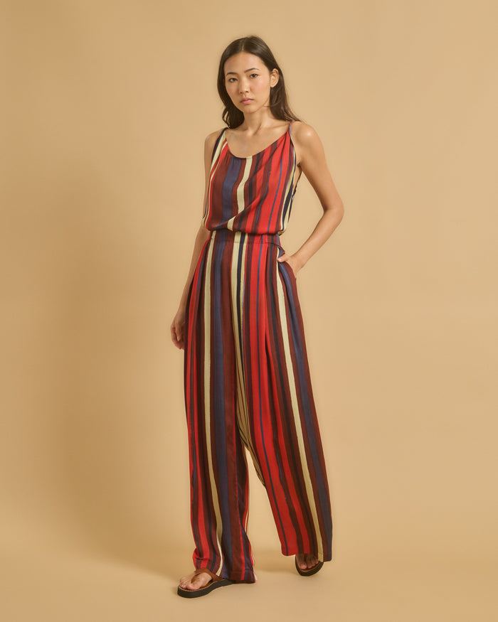 diega PANTALON PACOLITO 1 PRUNE ORANGE NAVY