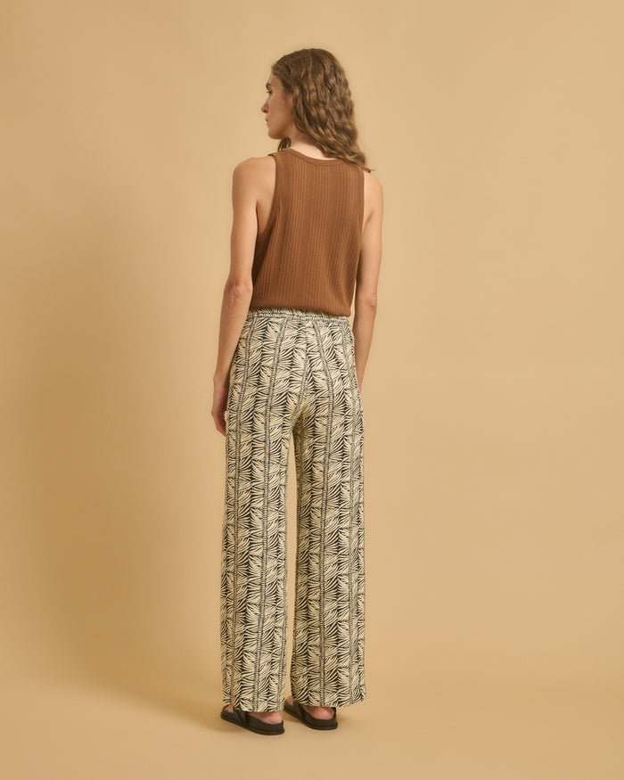 Diega PANTALON PANTERO 3 ECRU NOIR