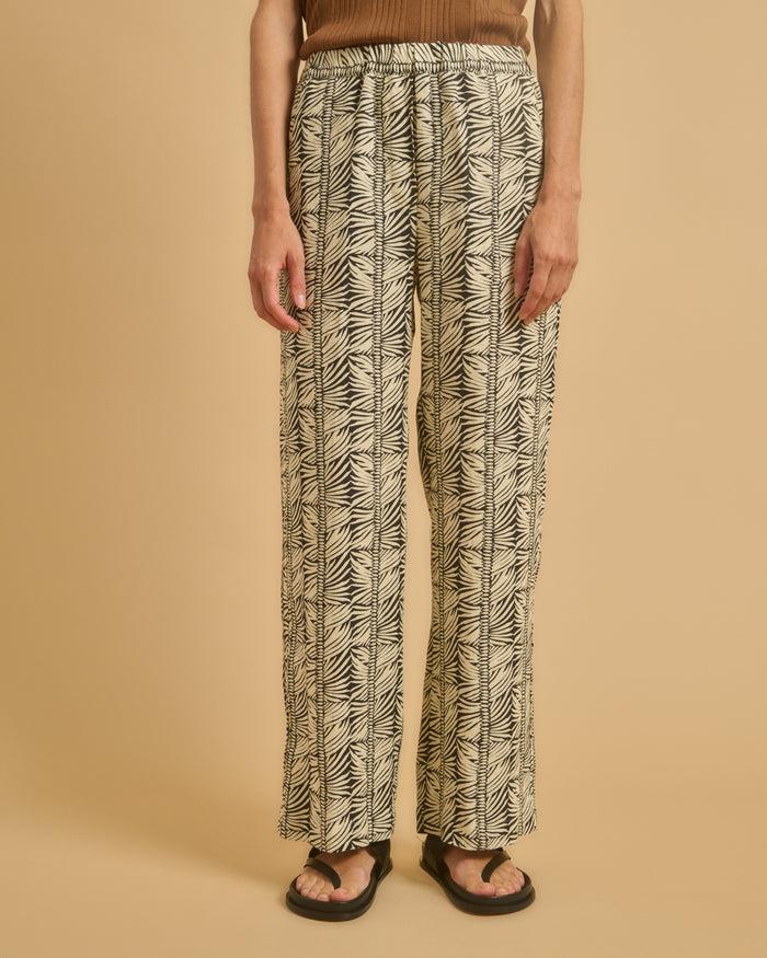 Diega PANTALON PANTERO 3 ECRU NOIR