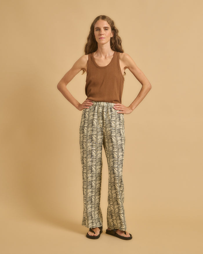 diega PANTALON PANTERO 3 ECRU NOIR