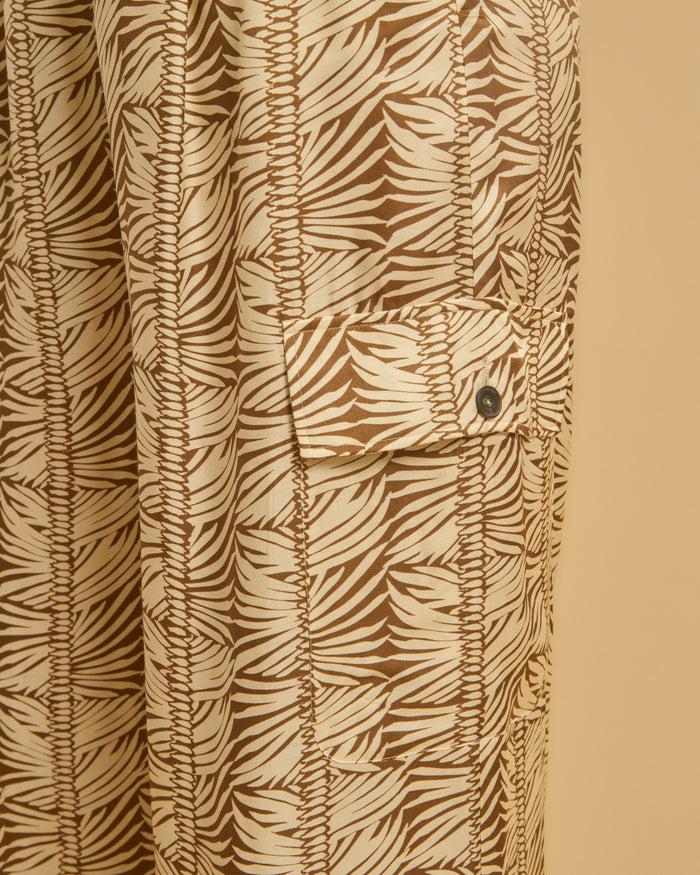 Diega PANTALON PAPANO 2 ECRU CAMEL