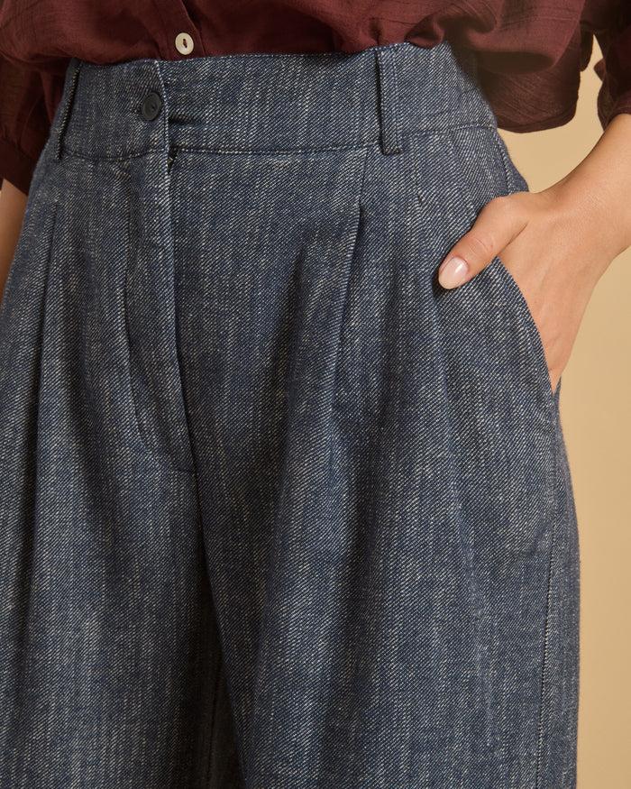 Diega PANTALON PAVANO 1 BLEU