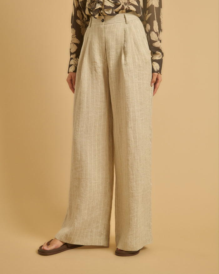 Diega PANTALON PAVANO 1 TAUPE DORE