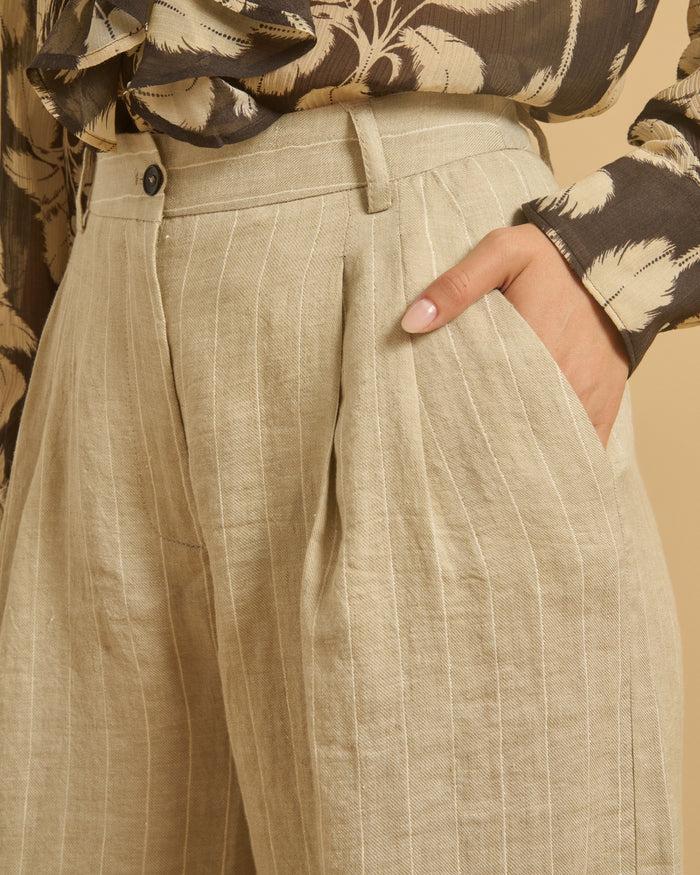 Diega PANTALON PAVANO 1 TAUPE DORE