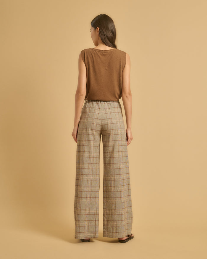 Diega PANTALON PINDO 1 CAMEL ECRU