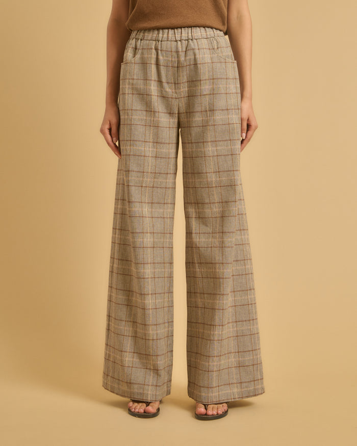 Diega PANTALON PINDO 1 CAMEL ECRU