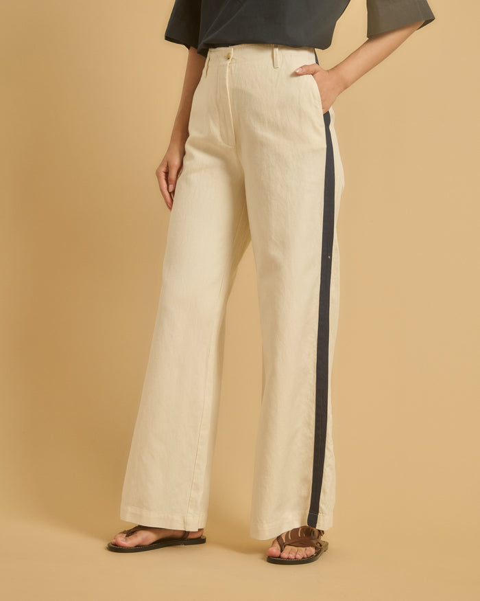 Diega PANTALON POMEO 1 ECRU