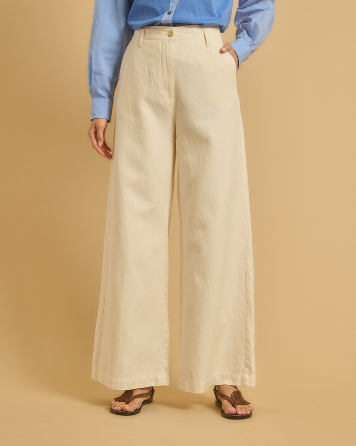 Diega PANTALON POMEO 1 ECRU