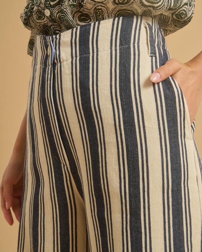 Diega PANTALON POMEO 1 ECRU MARINE