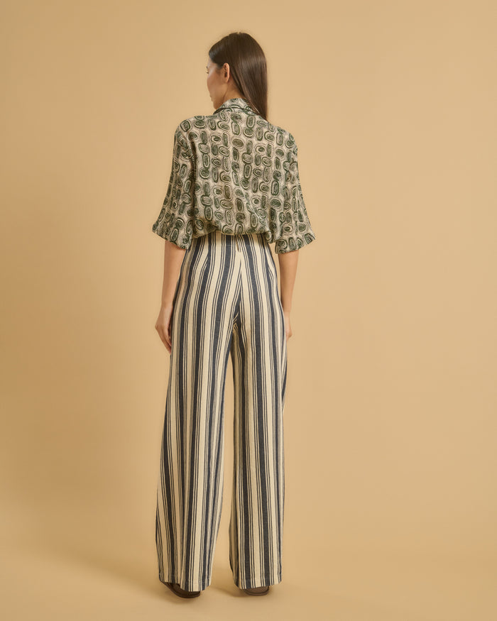 Diega PANTALON POMEO 1 ECRU MARINE