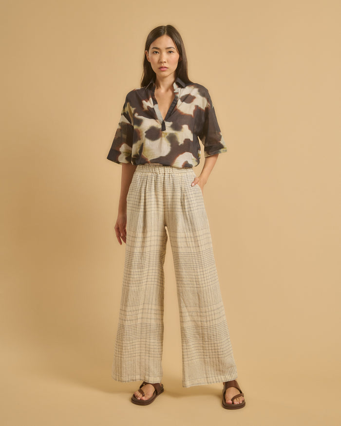 Diega PANTALON PORTIO 1 ECRU MARINE