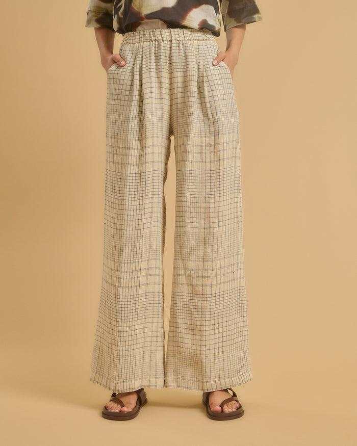 Diega PANTALON PORTIO 1 ECRU MARINE