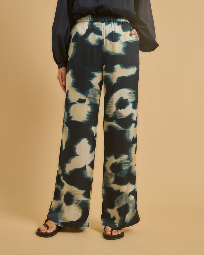 Diega PANTALON PORTORICO 1 BLEU ECRU