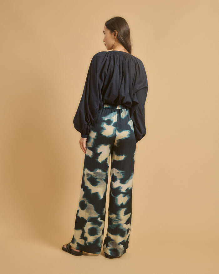 Diega PANTALON PORTORICO 1 BLEU ECRU