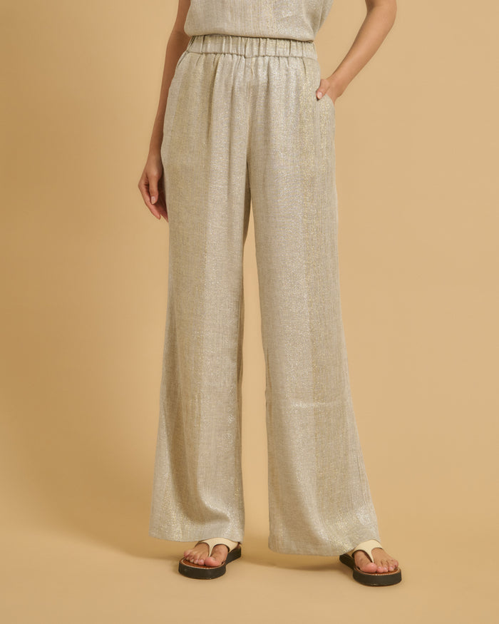 Diega PANTALON PORTORICO 1 DORE ARGENT