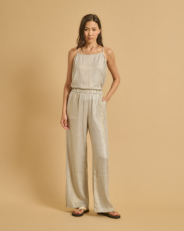 diega PANTALON PORTORICO 1 DORE ARGENT