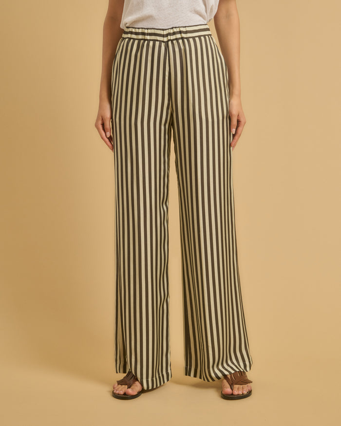 Diega PANTALON PORTORICO 1 ECRU CHOCO