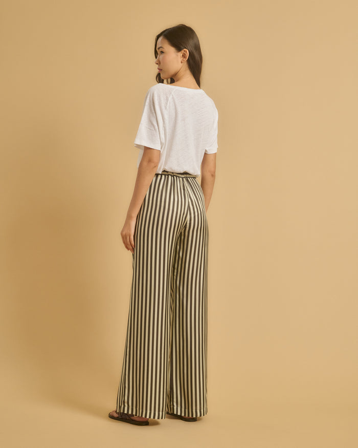 Diega PANTALON PORTORICO 1 ECRU CHOCO