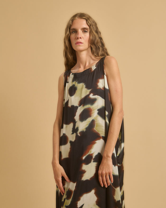 Diega ROBE RAGA 2 NOIR TERRE ECRU