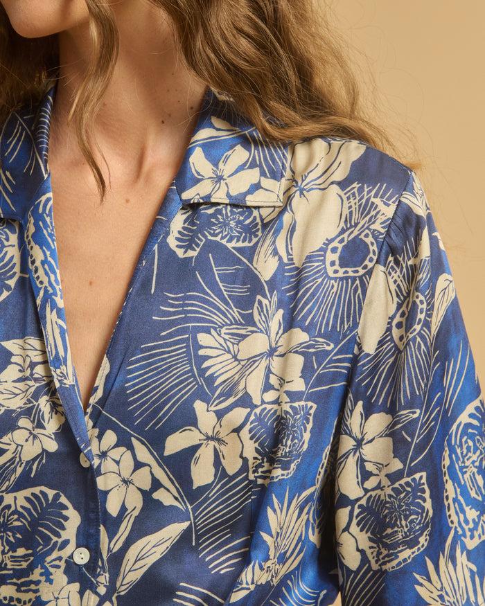 Diega ROBE RAVIVA 3 BLEU ECRU