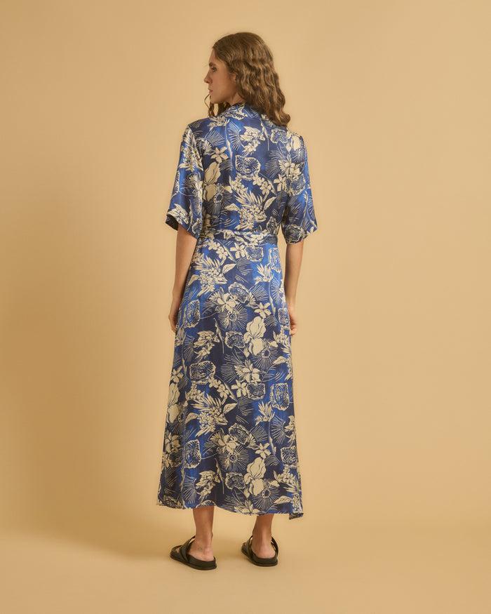 Diega ROBE RAVIVA 3 BLEU ECRU