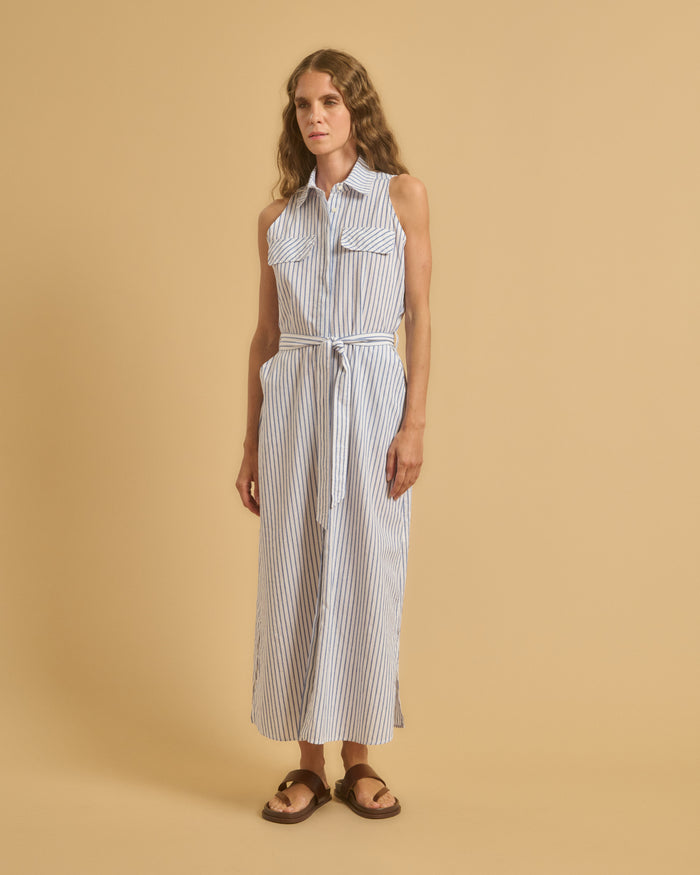 diega ROBE RIKATA 1 BLANC BLEU