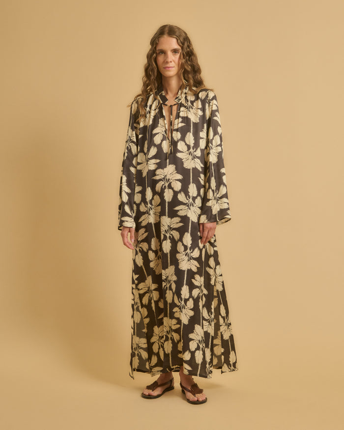 Diega ROBE ROMIRA 3 CHOCO ECRU