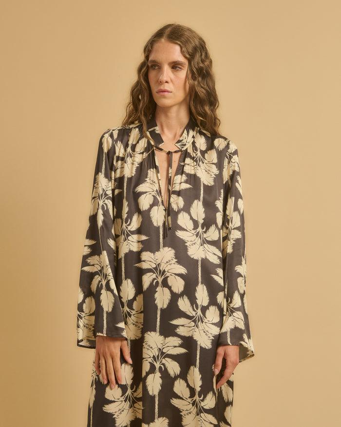 Diega ROBE ROMIRA 3 CHOCO ECRU