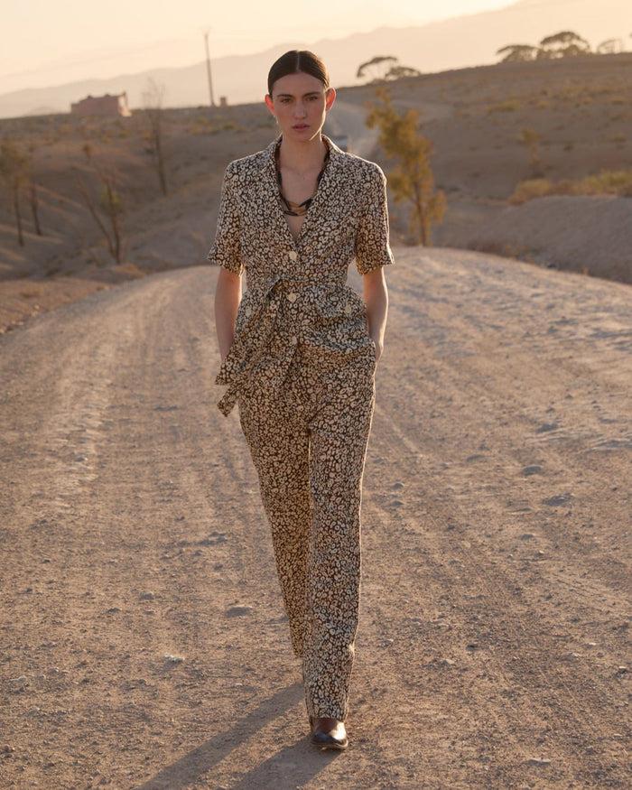 diega SURCHEMISE CHAMBA 1 CHOCO CAMEL ECRU