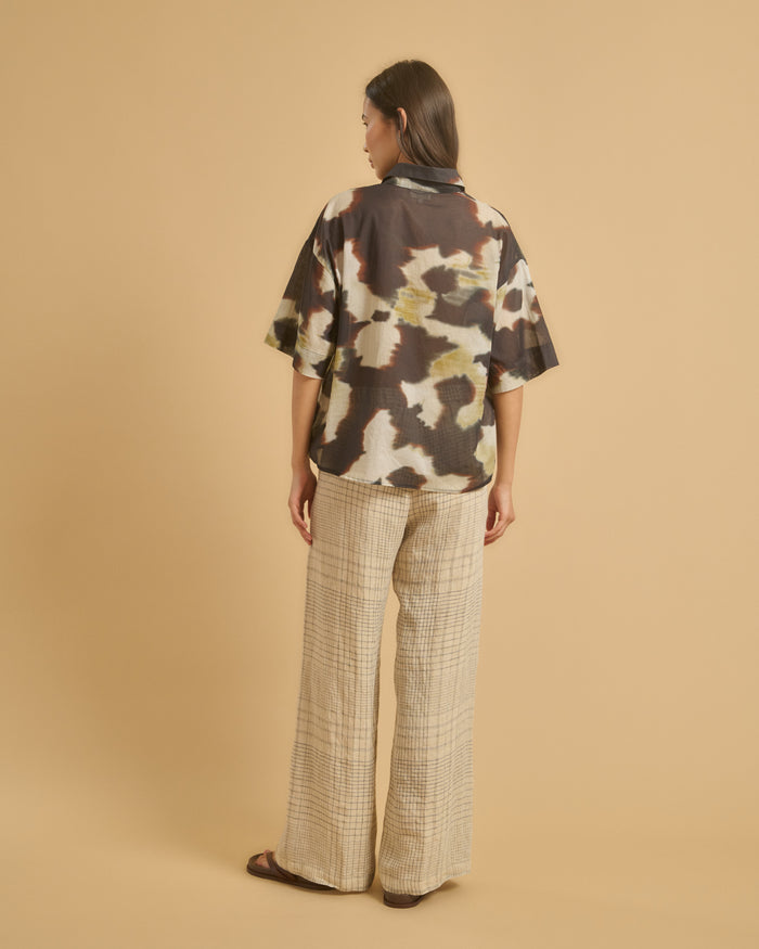 Diega TOP TIFANA 2 NOIR TERRE ECRU