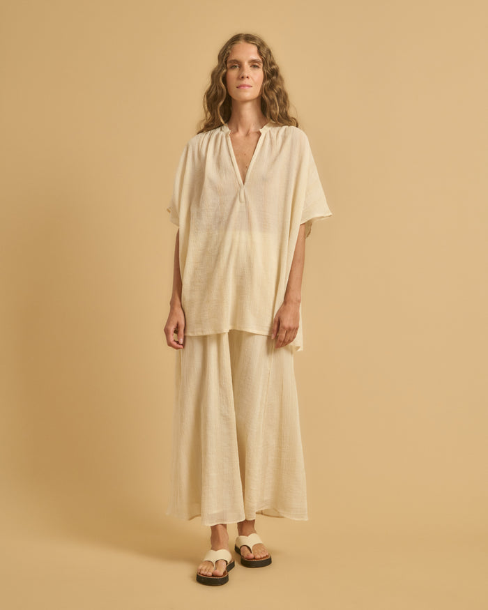 Diega TOP TIZIA 1 ECRU DORE